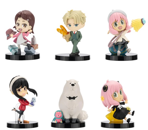 SPY X FAMILY Anime Mini Figure 5cm In espo da 12pz – (In Blind Bag 15x16cm) 6ass…x12